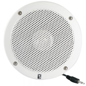 Poly-Planar 5" VHF Extension Speaker (Single) - Flush Mount - White
