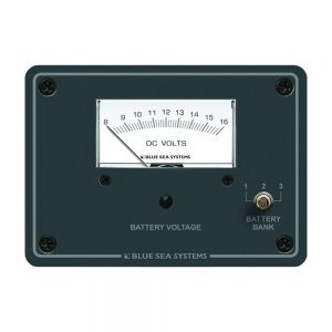 Blue Sea 8015 DC Analog Voltmeter w/Panel