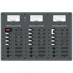 Blue Sea 8184 AC Main + 6 Positions/DC Main +15 Positions