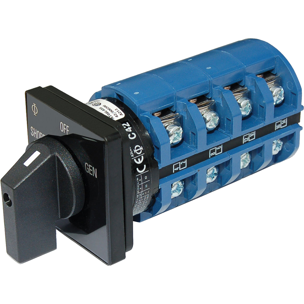 Blue Sea 9093 Switch AC 120 + 120/240VAC OFF+2 Positions Blue Sea 9093 Switch AC 120 + 120/240VAC OFF+2 Positions