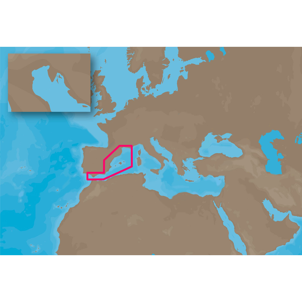 C-MAP NT+ EM-C100 - Spain Mediterranean Coasts - C-Card C-MAP NT+ EM-C100 - Spain Mediterranean Coasts - C-Card