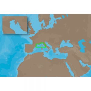 C-MAP NT+ EM-C101 - France Mediterranean Coasts - C-Card