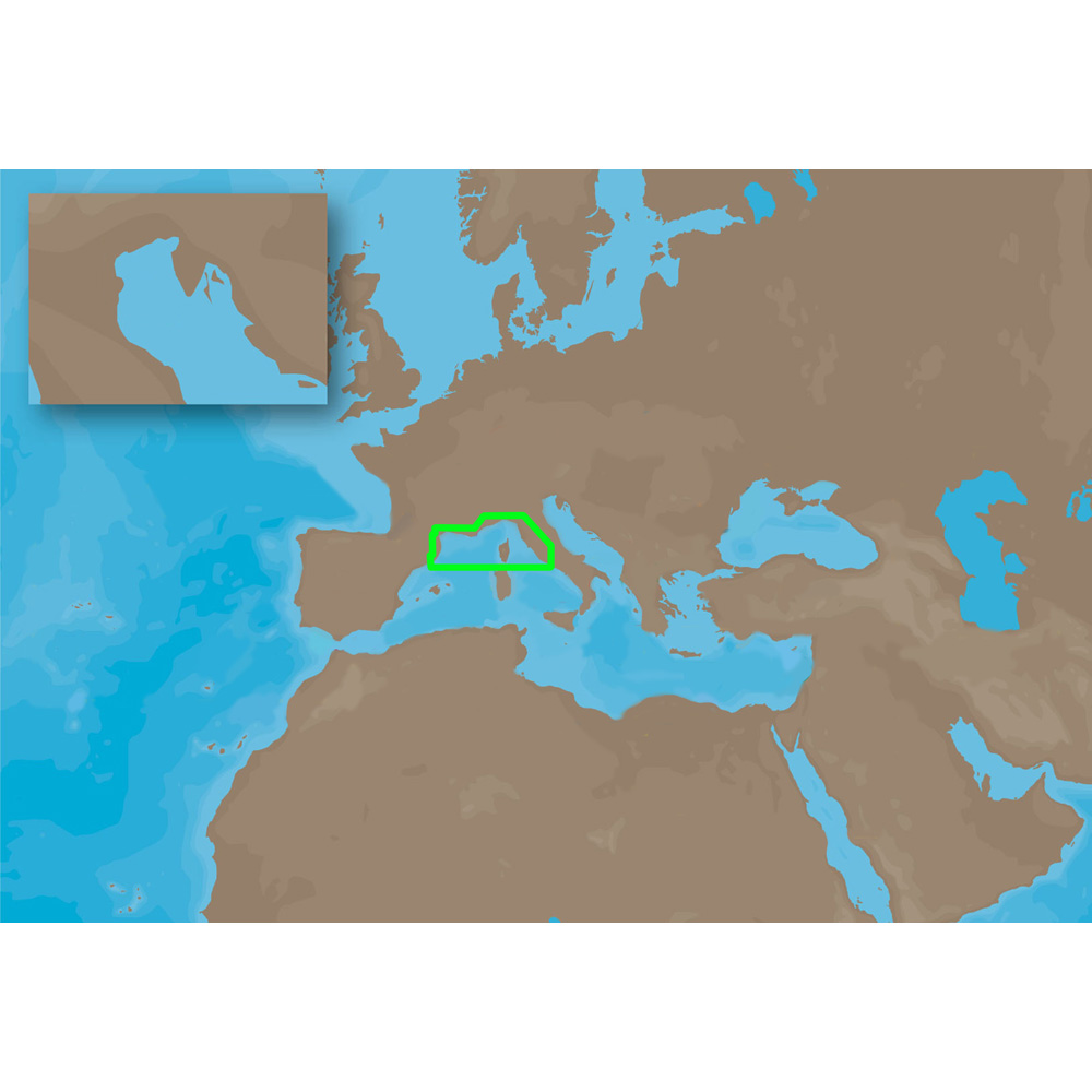 C-MAP NT+ EM-C101 - France Mediterranean Coasts - C-Card C-MAP NT+ EM-C101 - France Mediterranean Coasts - C-Card