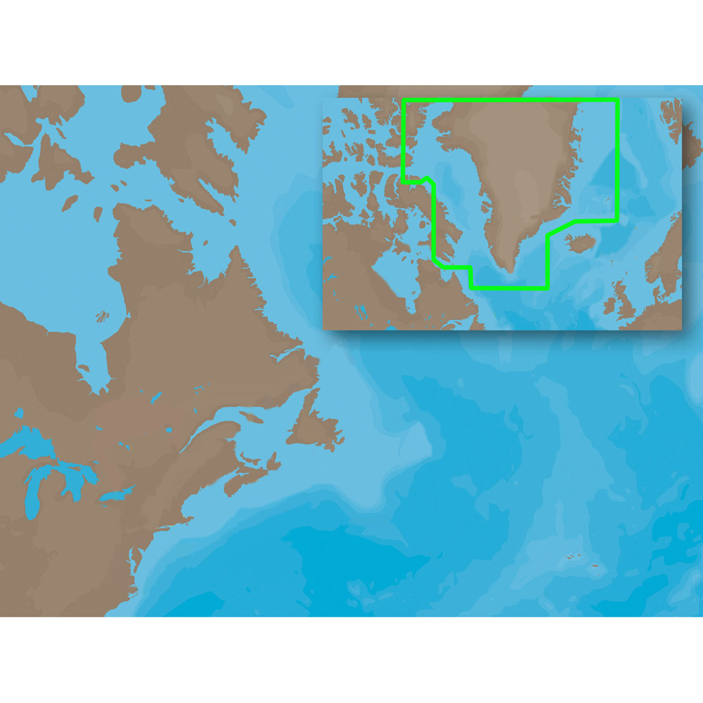 C-MAP NT+ EN-C154 - Greenland Coasts - C-Card C-MAP NT+ EN-C154 - Greenland Coasts - C-Card
