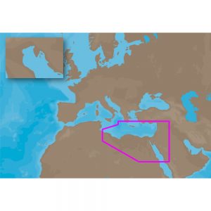 C-MAP NT+ ME-C201 - NE Africa Med & Mid East Coasts - C-Card