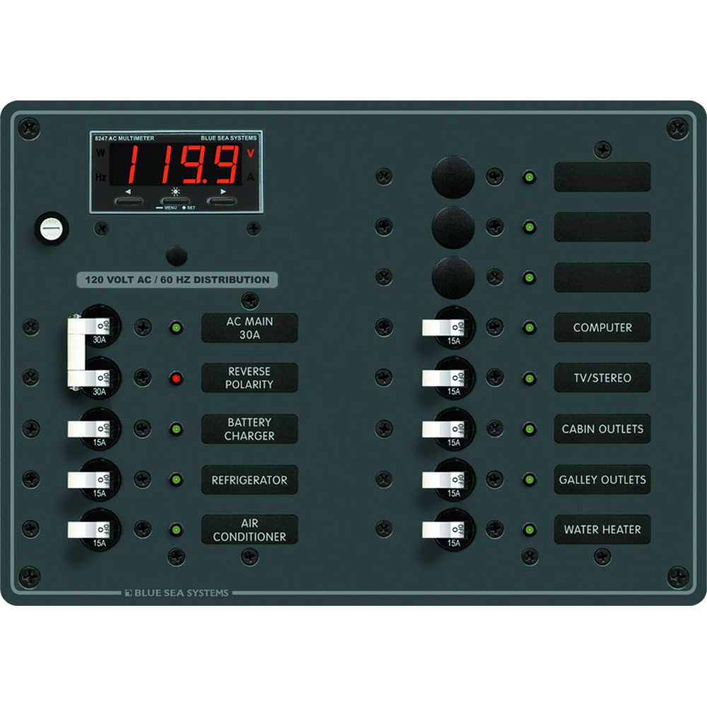 Blue Sea 8407 AC Main + 11 Positions Blue Sea 8407 AC Main + 11 Positions