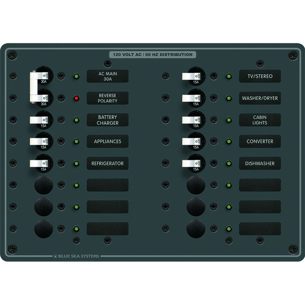 Blue Sea 8464 AC Main +14 Positions Blue Sea 8464 AC Main +14 Positions