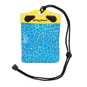 Dry Pak "Alligator" Wallet - Blue/Yellow - 4" x 4"