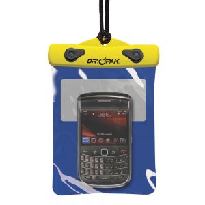 Dry Pak GPS/PDA/SmartPhone Case - Blue/Yellow - 5" x 6"