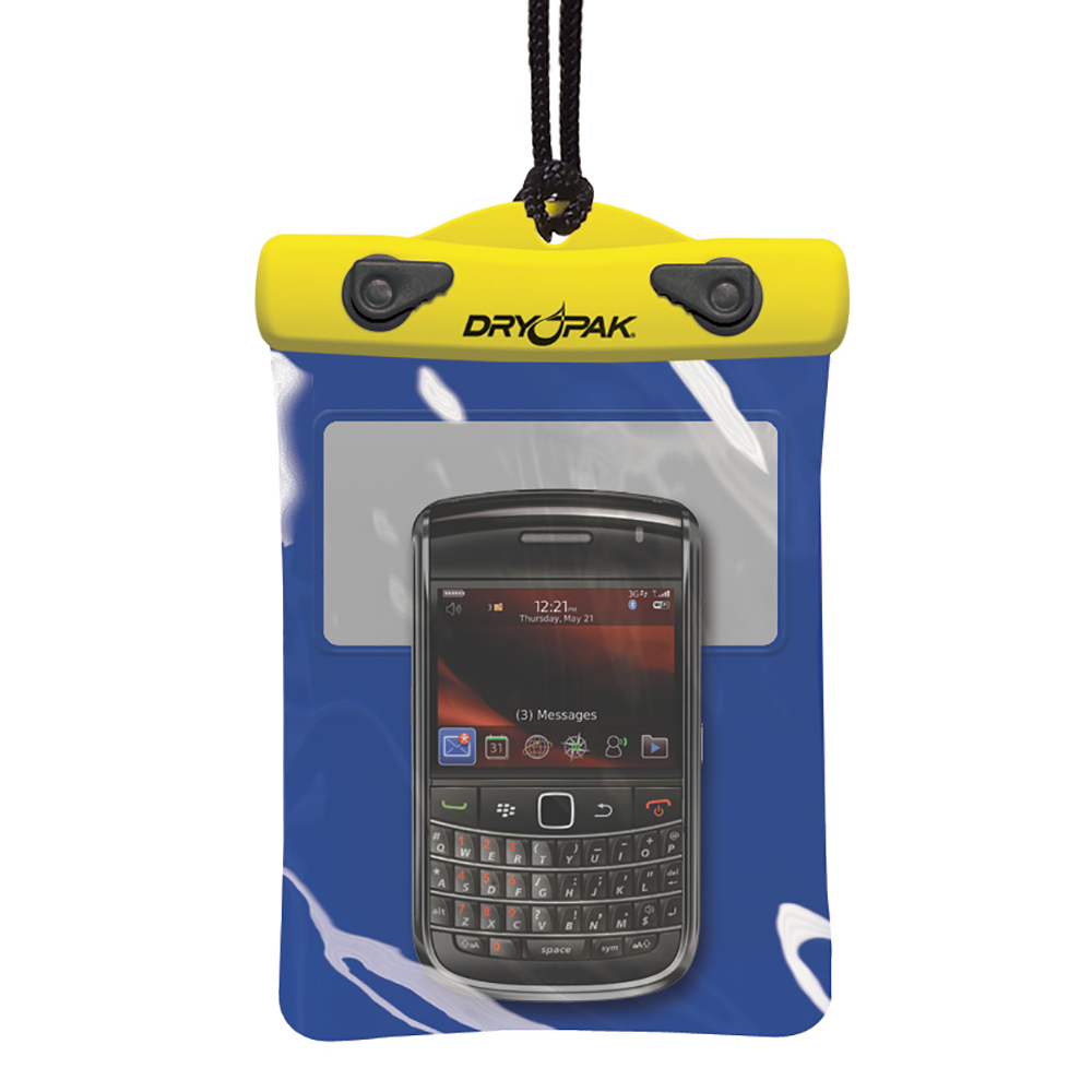 Dry Pak GPS/PDA/SmartPhone Case - Blue/Yellow - 5" x 6" Dry Pak GPS/PDA/SmartPhone Case - Blue/Yellow - 5" x 6"