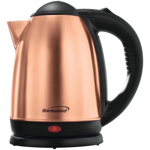 Brentwood Appliances KT-1790RG 1.7-Liter Stainless Steel Cordless Electric Kettle (Rose Gold)