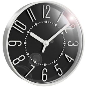 Westclox 33215BK 10-Inch Black Wall Clock
