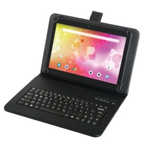 Naxa NID-1052 10.1-Inch Full HD Android 9.0 Tablet with Bluetooth Keyboard