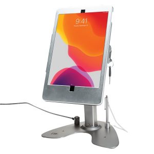 CTA Digital PAD-ASK10 Dual Security Kiosk Stand with Locking Case and Cable for iPad 10.2-Inch 7th Generation