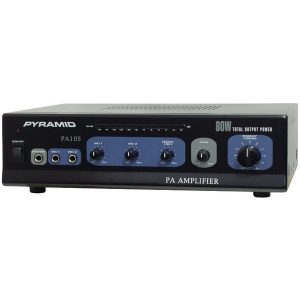 Pyramid PA105 Amp with Microphone Input (80 Watt)
