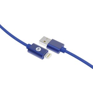 iEssentials IEN-BC10L-BL Charge & Sync Braided Lightning to USB Cable