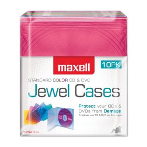 Maxell 190072 Jewel Cases