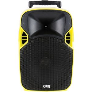 QFX PBX-6000 12" Mobile Theater Projector/Speaker with Screen
