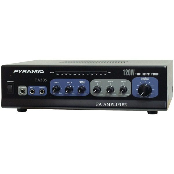 Pyramid PA205 Amp with Microphone Input (120 Watt)