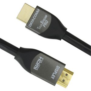 DataComm Electronics 46-1812-BK TrueStream Pro 18 Gbps HDMI Cable with Ethernet (12 Feet)