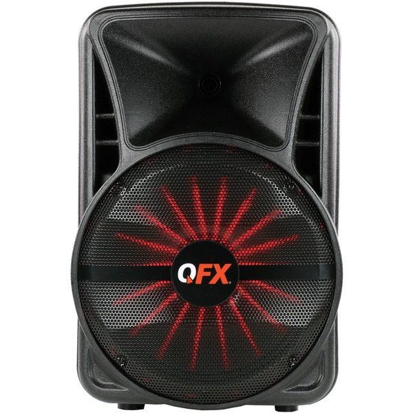 QFX PBX-12SM Rechargeable Party Speaker with App Control (12-Inch)