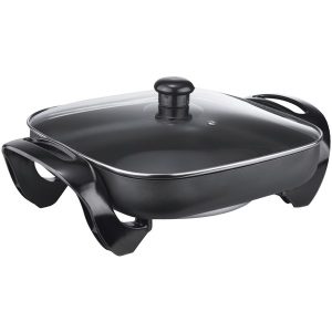 Brentwood Appliances SK-65 Nonstick Electric Skillet with Glass Lid (1