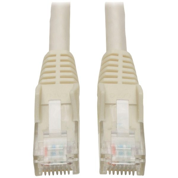 Tripp Lite N201-014-WH CAT-6 Gigabit Snagless Molded Patch Cable (14ft)