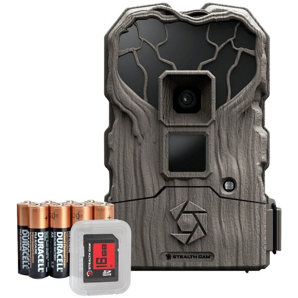 Stealth Cam STC-QS24NGKX QS24NGX 14.0-Megapixel NO GLO Trail Camera Combo