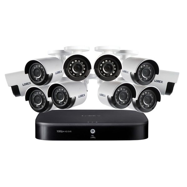 Lorex DF162-A2NAE 1080p HD 16-Channel DVR Security System with 2 TB Hard Drive and Ten 1080p Night Vision Security Cameras