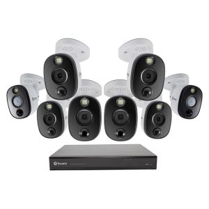 Swann SWDVK-1655808WL-US 4K Surveillance System Kit with 16-Channel 2 TB DVR and Eight 4K Cameras