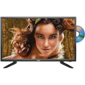 Naxa NTD-2457A 24" LED TV & DVD/Media Player Combination with Car Package