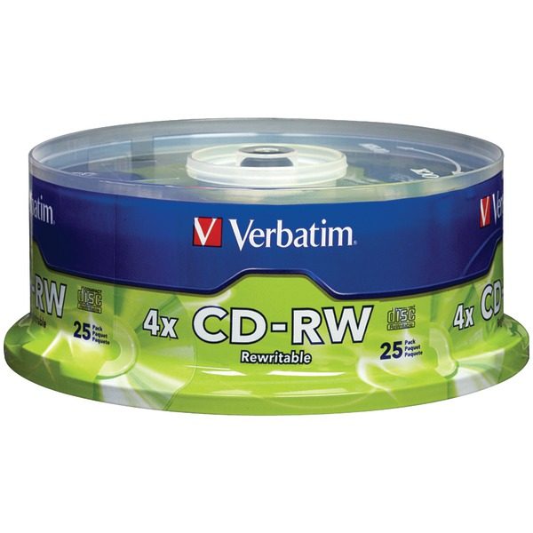 Verbatim 95169 700MB CD-RWs with Branded Surface