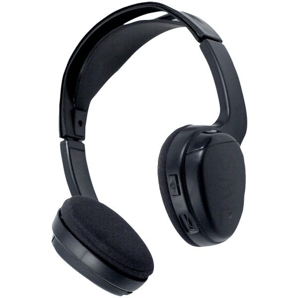 Power Acoustik WLHP-200 2-Channel Wireless IR Headphones for Power Acoustik Mobile A/V Systems