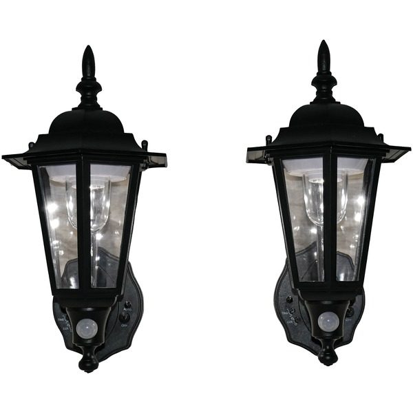MAXSA Innovations 44719-2PACK Battery-Powered Motion-Activated Plastic LED Wall Sconce