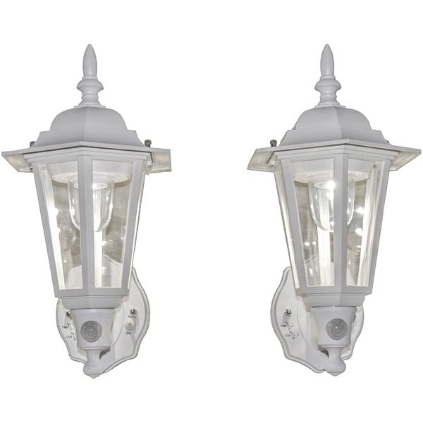 MAXSA Innovations 49719-2PACK Battery-Powered Motion-Activated Plastic LED Wall Sconce