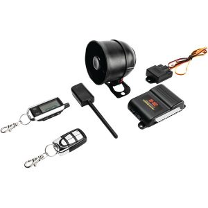 CrimeStopper SP-302 Universal 2-Way LCD Security & Keyless Entry System