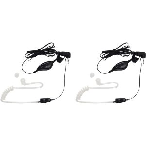 Motorola 1518 Surveillance Headset with Push-to-Talk Microphone for Talkabout Radios
