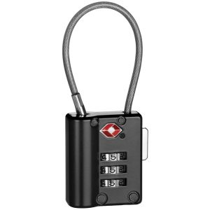 Travel Smart TS399X Travel Sentry 3-Dial Cable Lock
