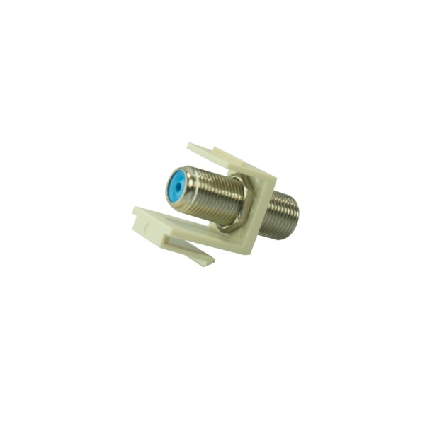 DataComm Electronics 20-3302-LA 3 GHz F-Connector Keystone Insert (Lite Almond) DataComm Electronics 20-3302-LA 3 GHz F-Connector Keystone Insert (Lite Almond)