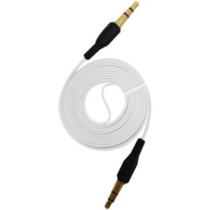 iEssentials IE-AUX-WT 3.5mm Flat Auxiliary Cable