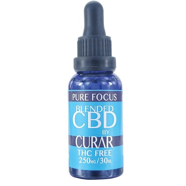 Curar CDB250F Pure Focus CBD Blend Drops