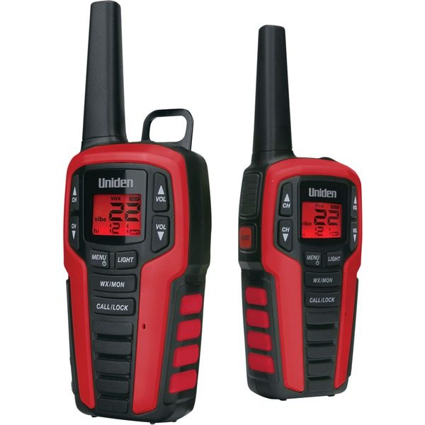 Uniden SX327-2CK 32-Mile 2-Way FRS/GMRS Radios (No Headsets)