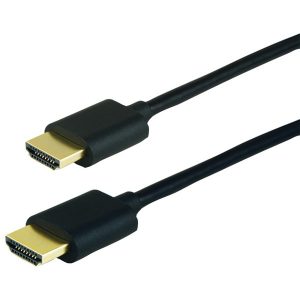 GE 34475 Basic Series Gold HDMI Cable (3ft)