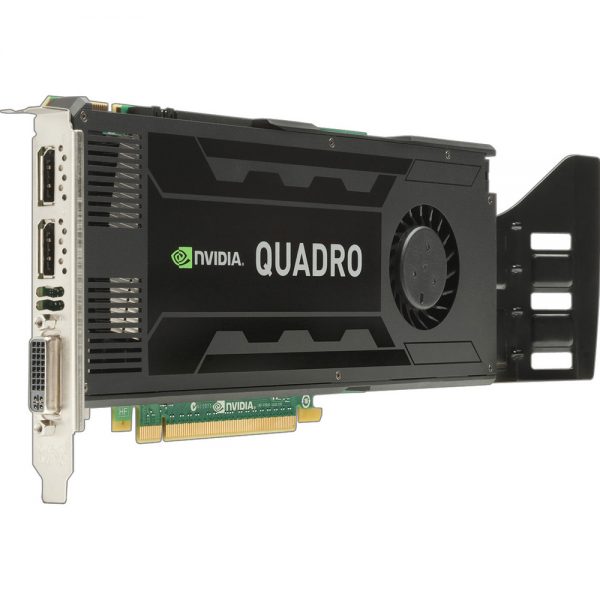 3GB HP Quadro K4000 GDDR5 PCI Express 2.0 x16 2x Displayports DVI Graphic Card C2J94AT