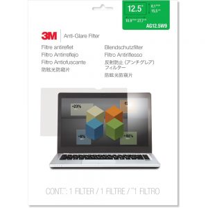 3M AG12.5W9 Frameless Screen Filter - 12.5-inch - F/Notebook