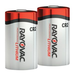 RAYOVAC RLCR2-2 3-Volt Lithium CR2 Photo Battery