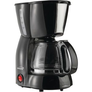 Brentwood Appliances TS-213BK 4-Cup Coffee Maker (Black)