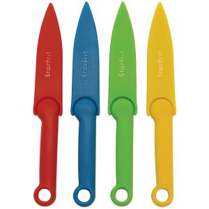 Starfrit 093401-006-0000 Paring Knife Set with Covers