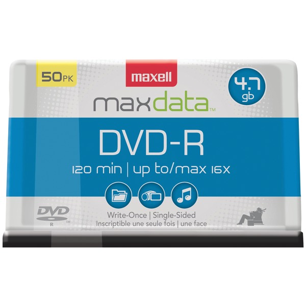 Maxell 638011 4.7GB 120-Minute DVD-Rs (50-ct Spindle) Maxell 638011 4.7GB 120-Minute DVD-Rs (50-ct Spindle)