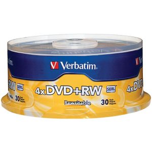 Verbatim 94834 4X DVD+RWs